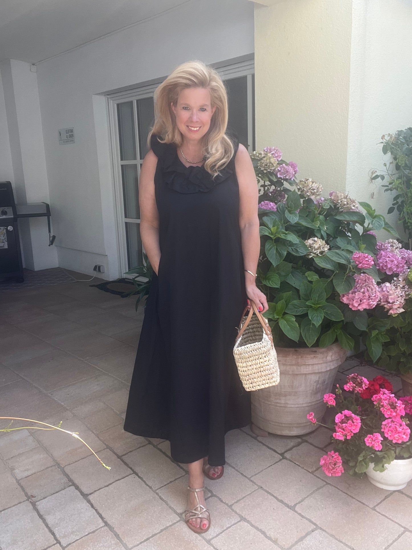 Sommerkleid aus Baumwollpopeline