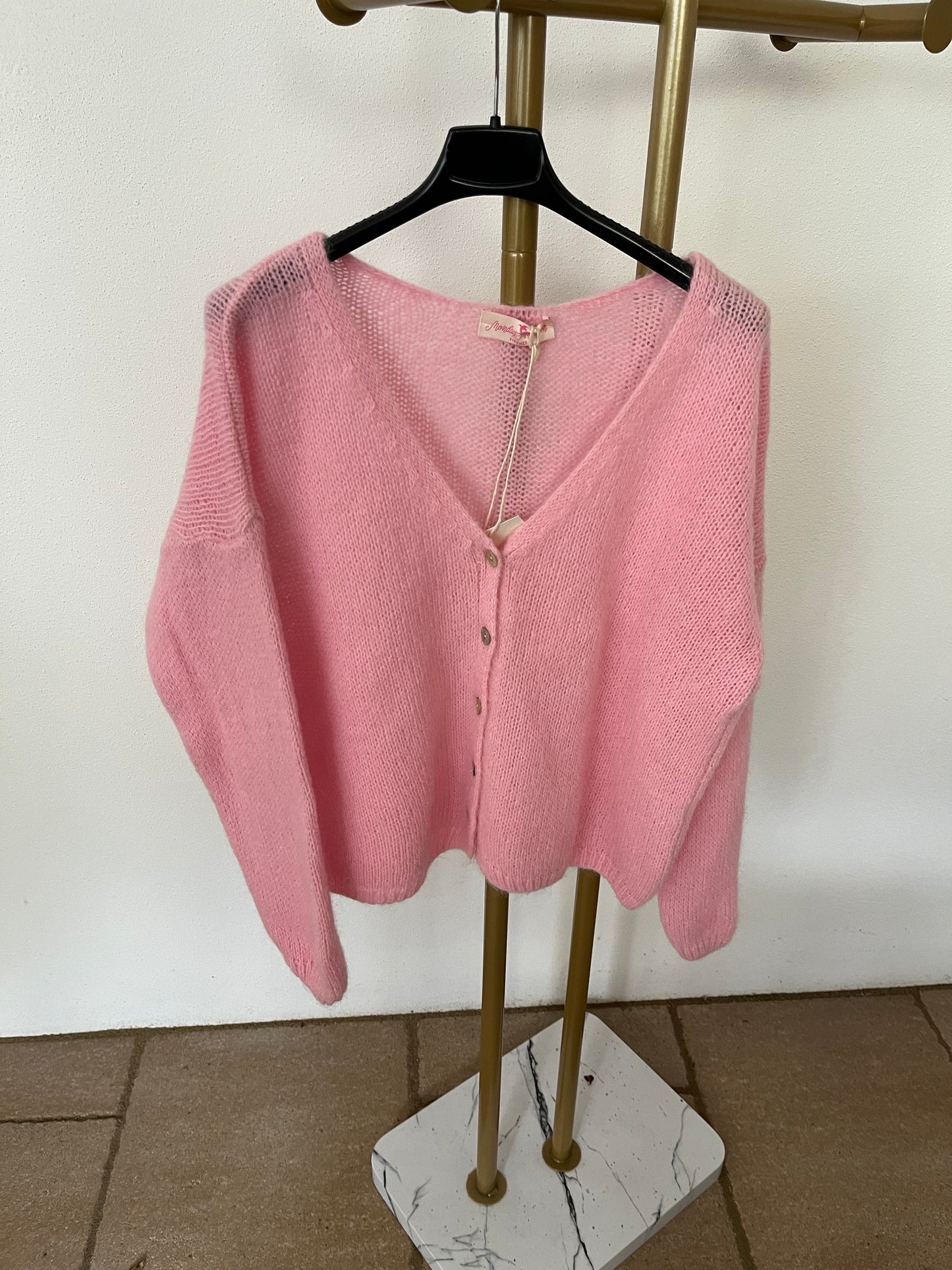 Mohairstrickjacke in verschiedenen Farben