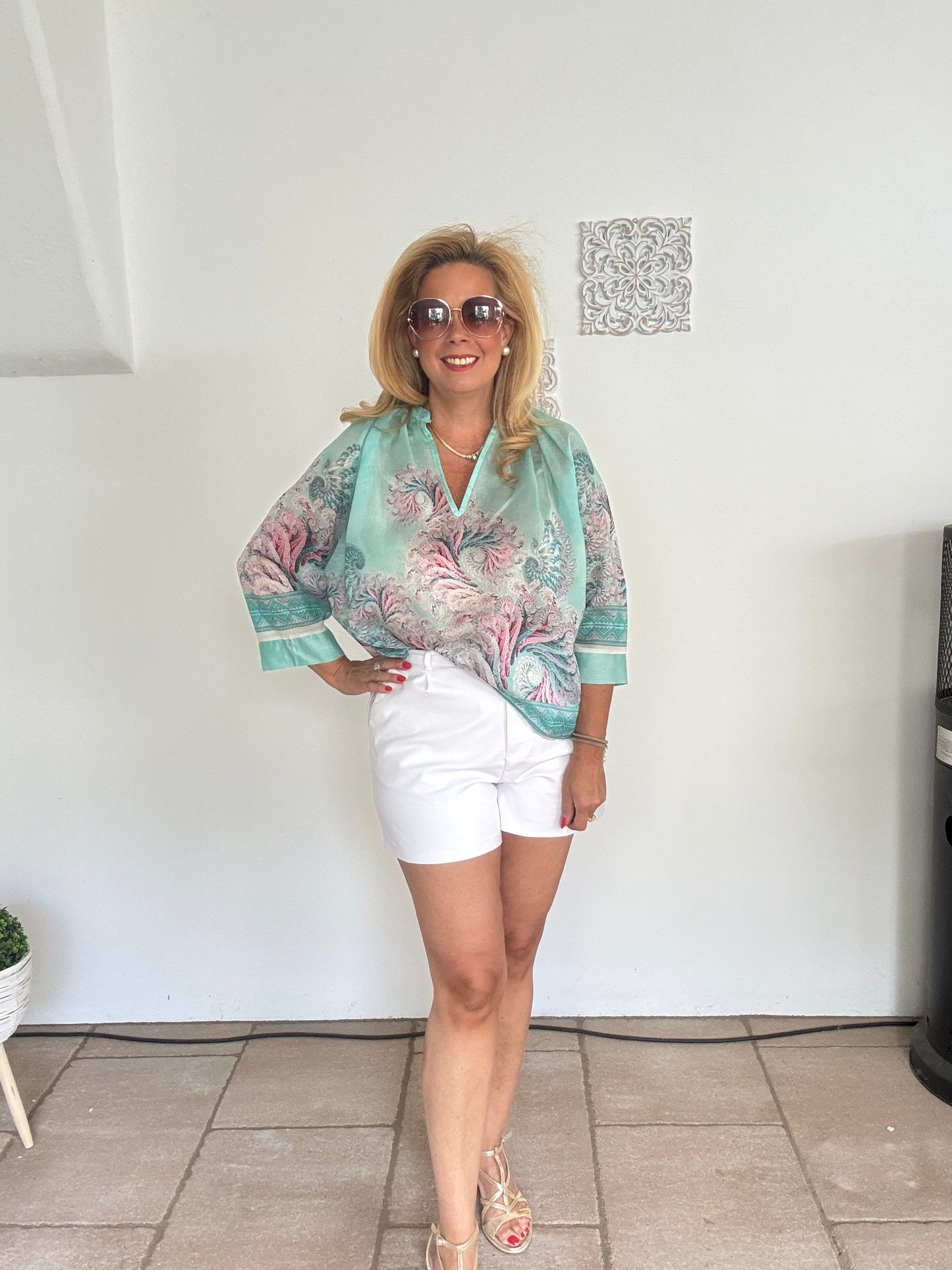 Bluse Meeresgrund