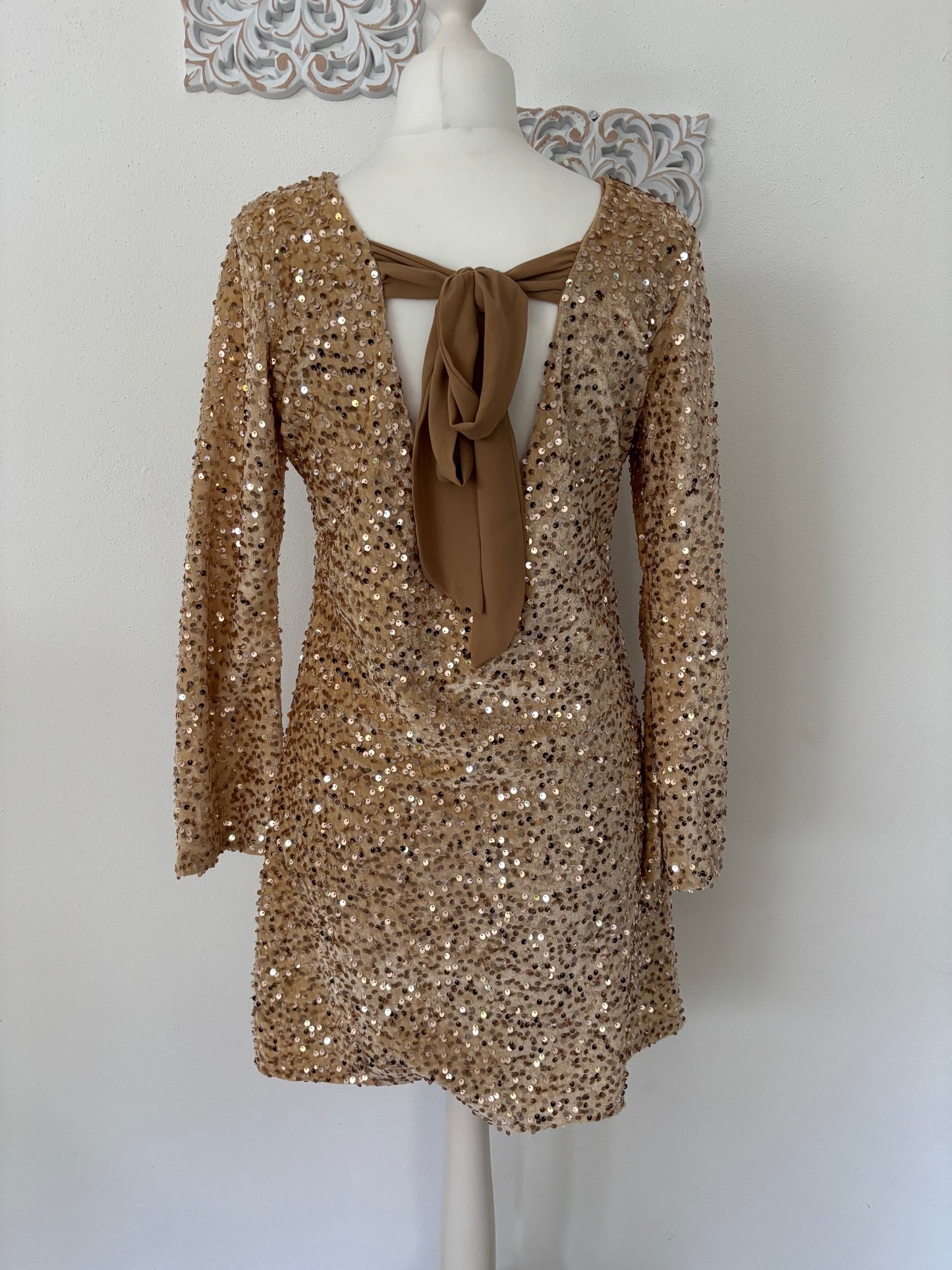 Paillettenkleid in verschiedenen Farben