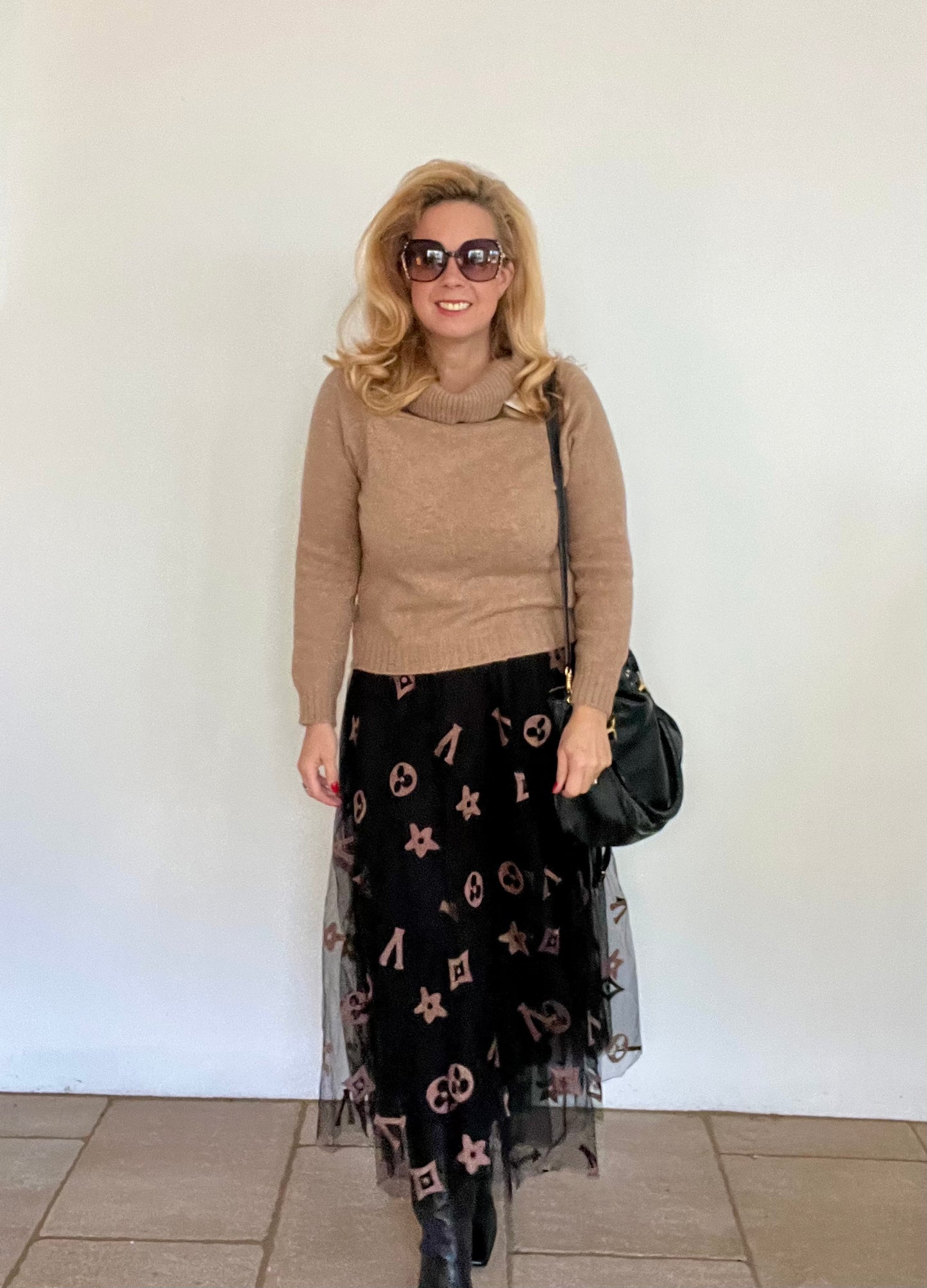 Kuscheliger Pulli mit warmem Rollkragen