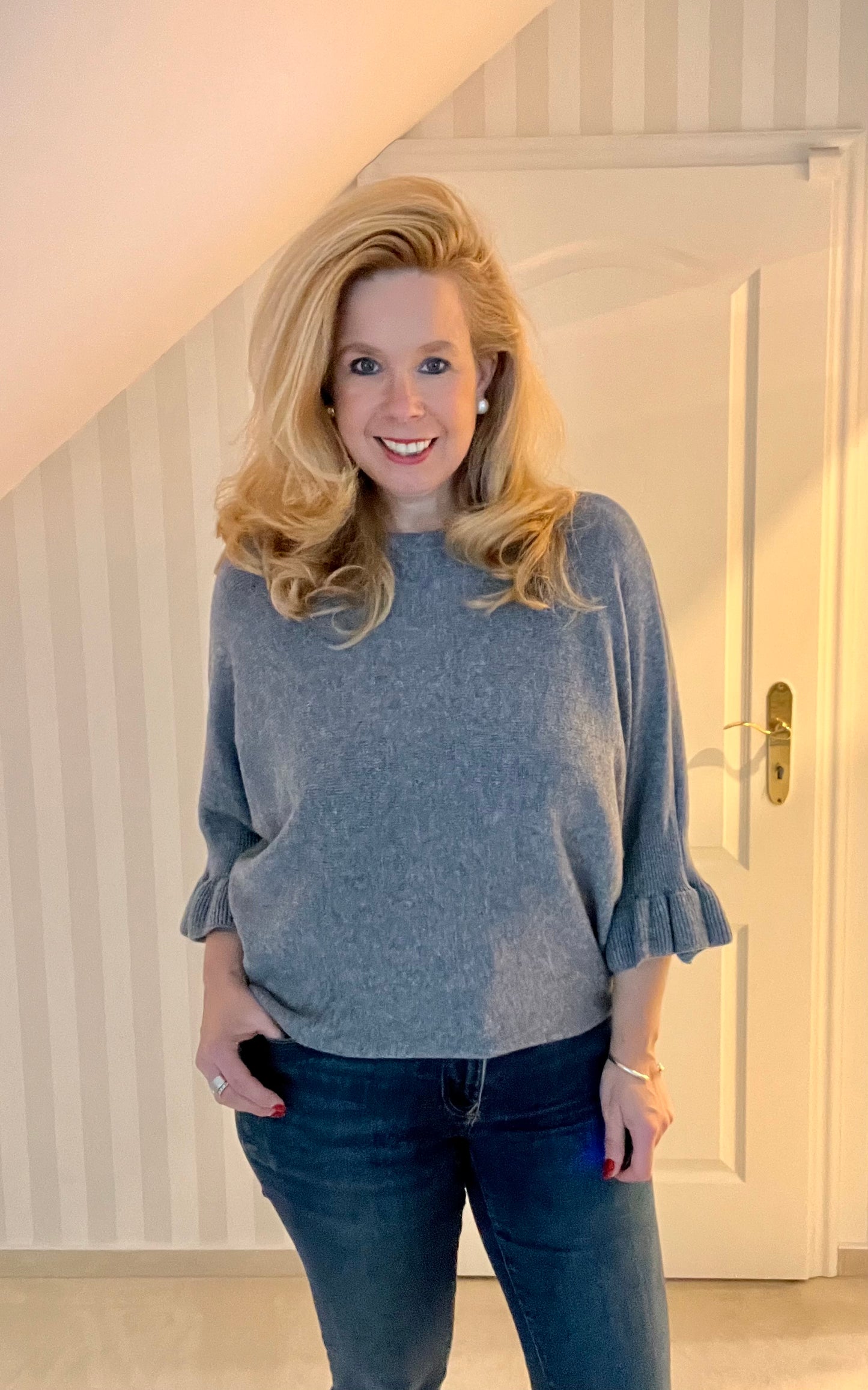 Pullover mit Fledermausärmeln