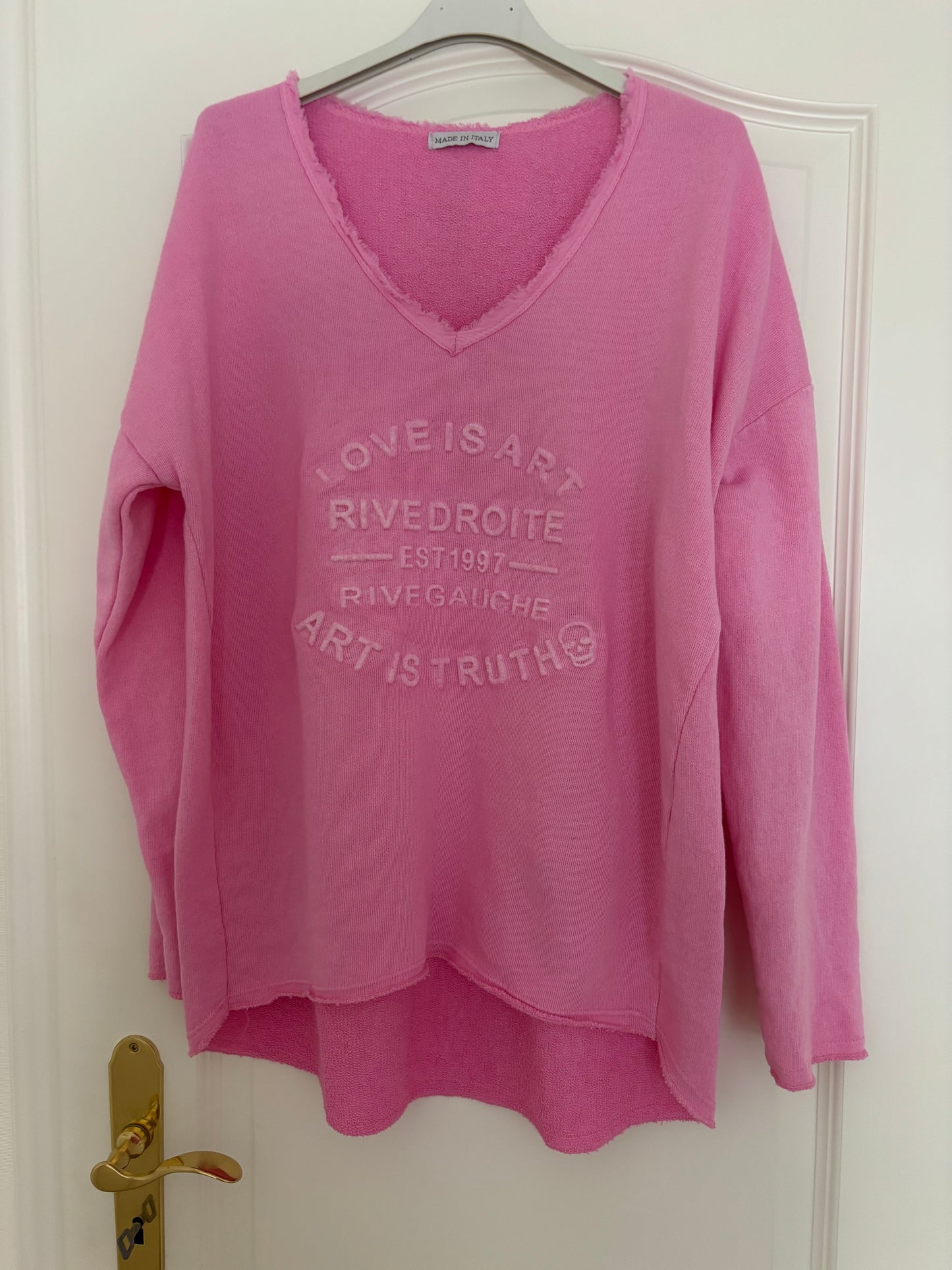 Shirt aus leichtem Sommersweat in zwei Farben