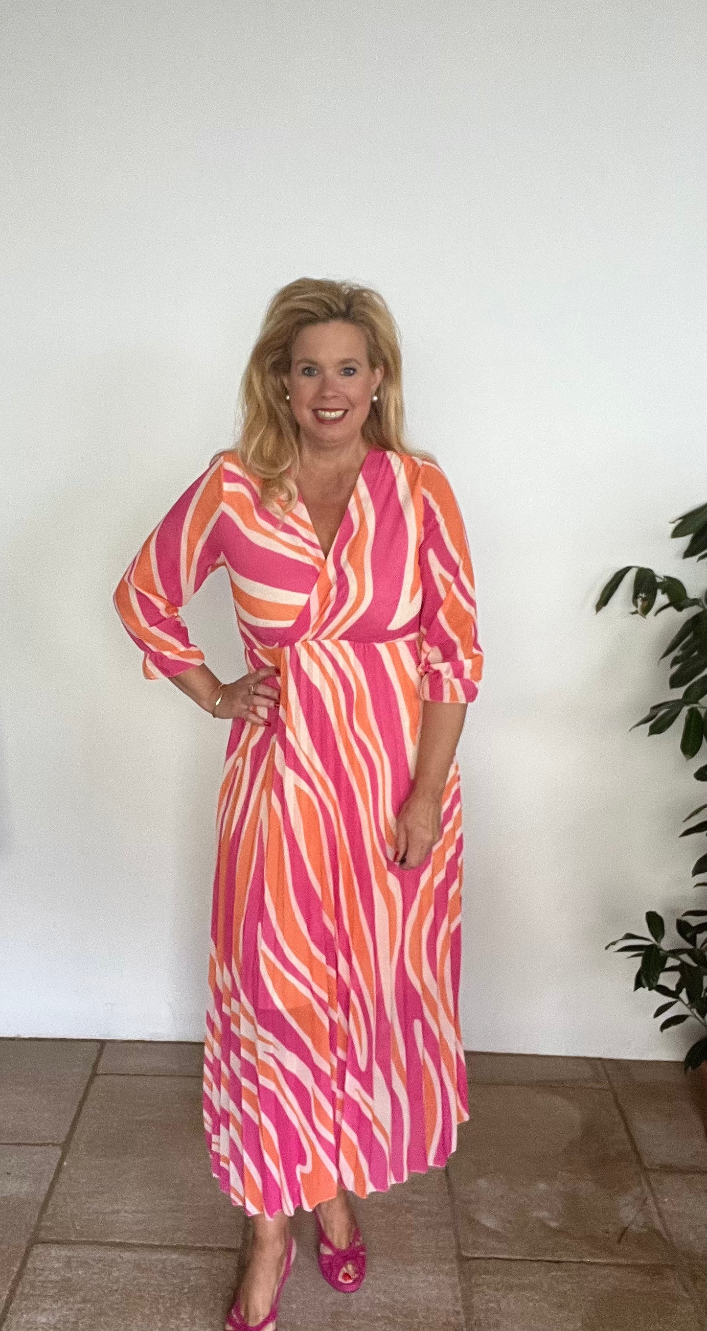 Sommerkleid mit Wickelausschnitt