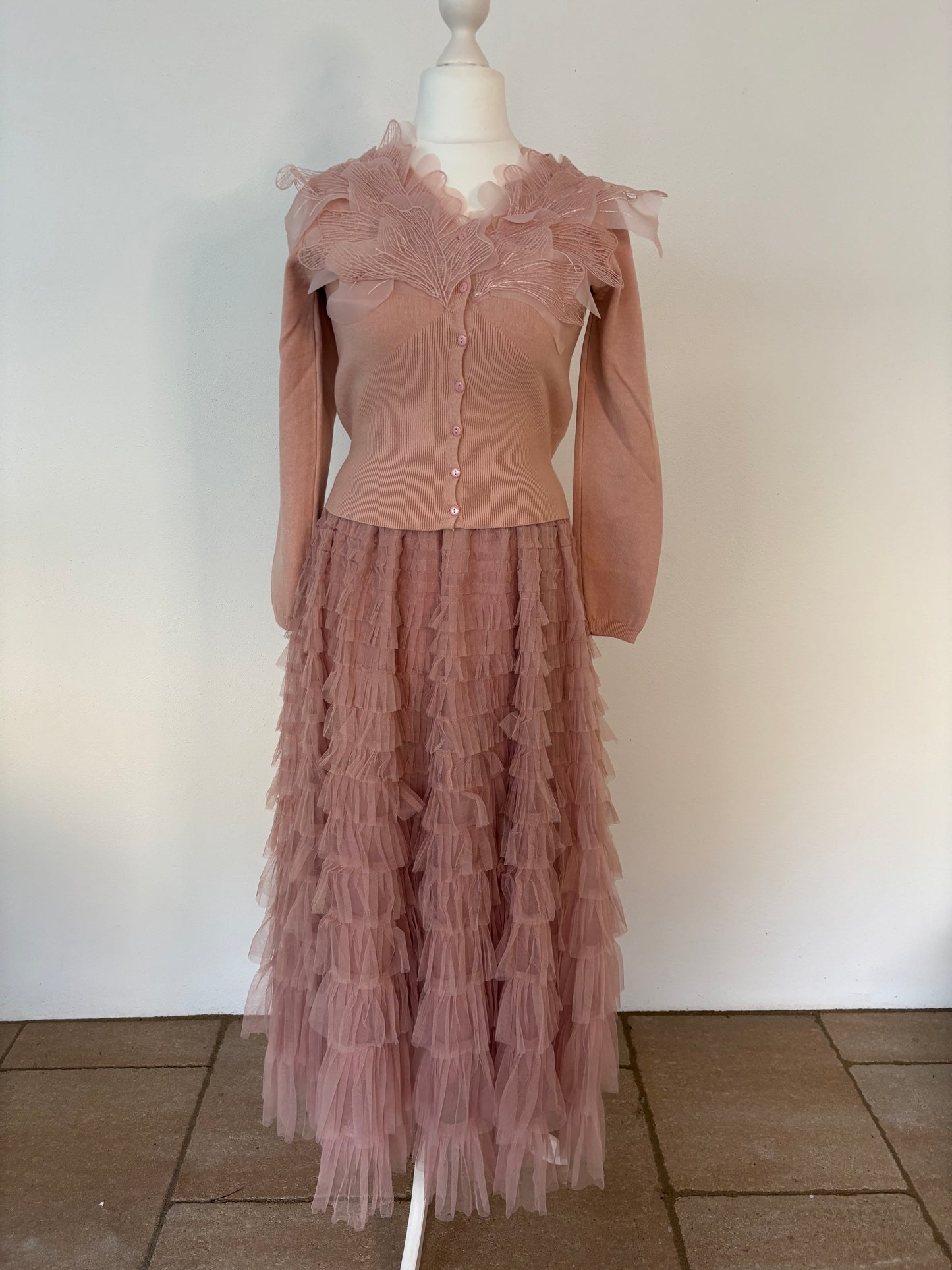 Stufentüllrock in verschiedenen Farben