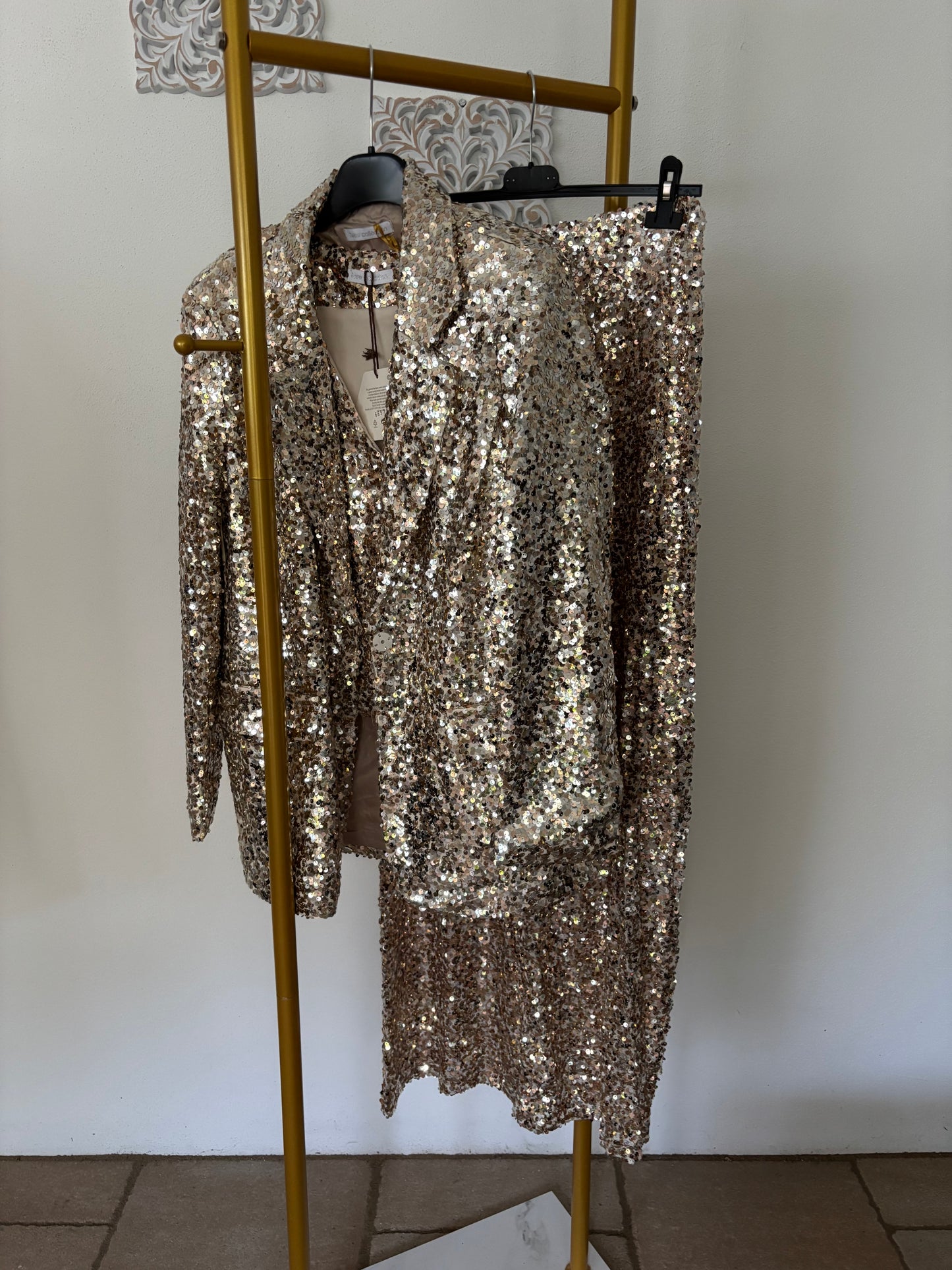 Paillettenblazer