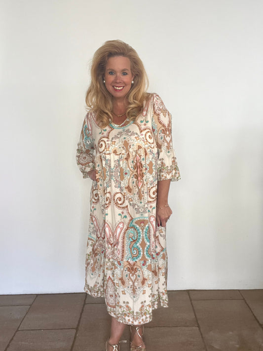 Kleid mit Paisleymuster