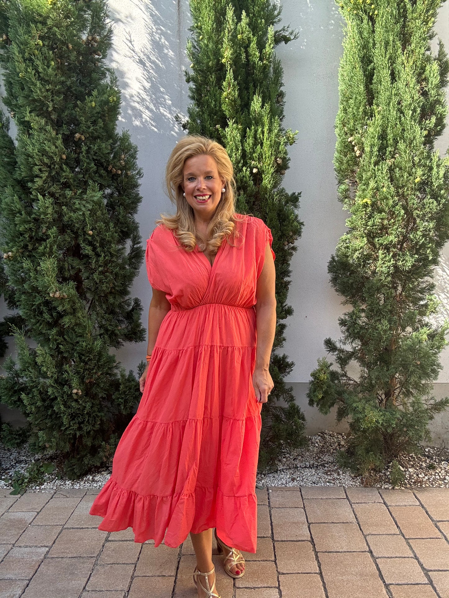Sommerkleid mit Stufenrock