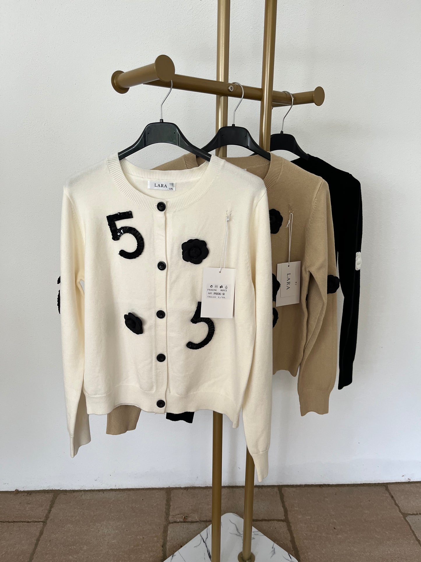 Feinstrickjacke
