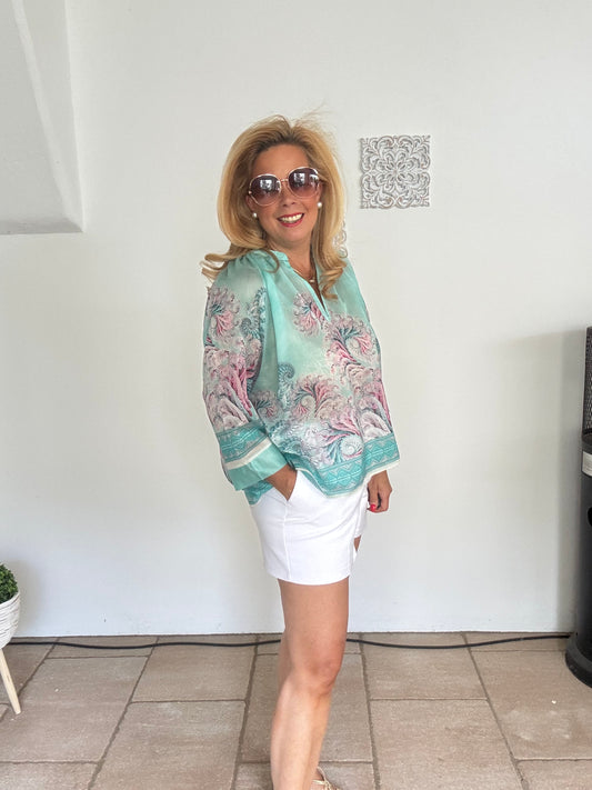 Bluse Meeresgrund