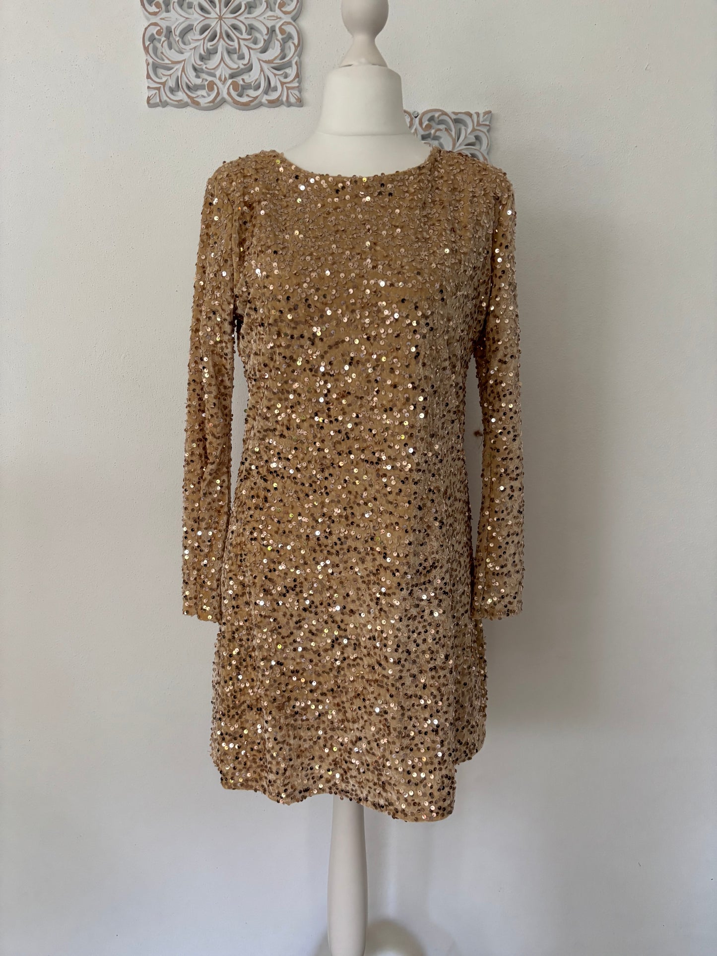 Paillettenkleid in verschiedenen Farben