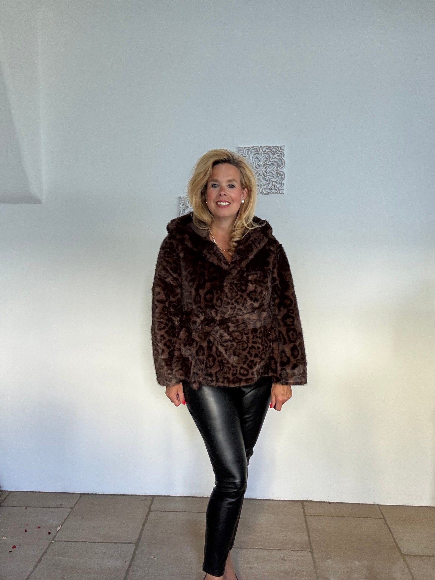 Pelzjacke im Leodesign