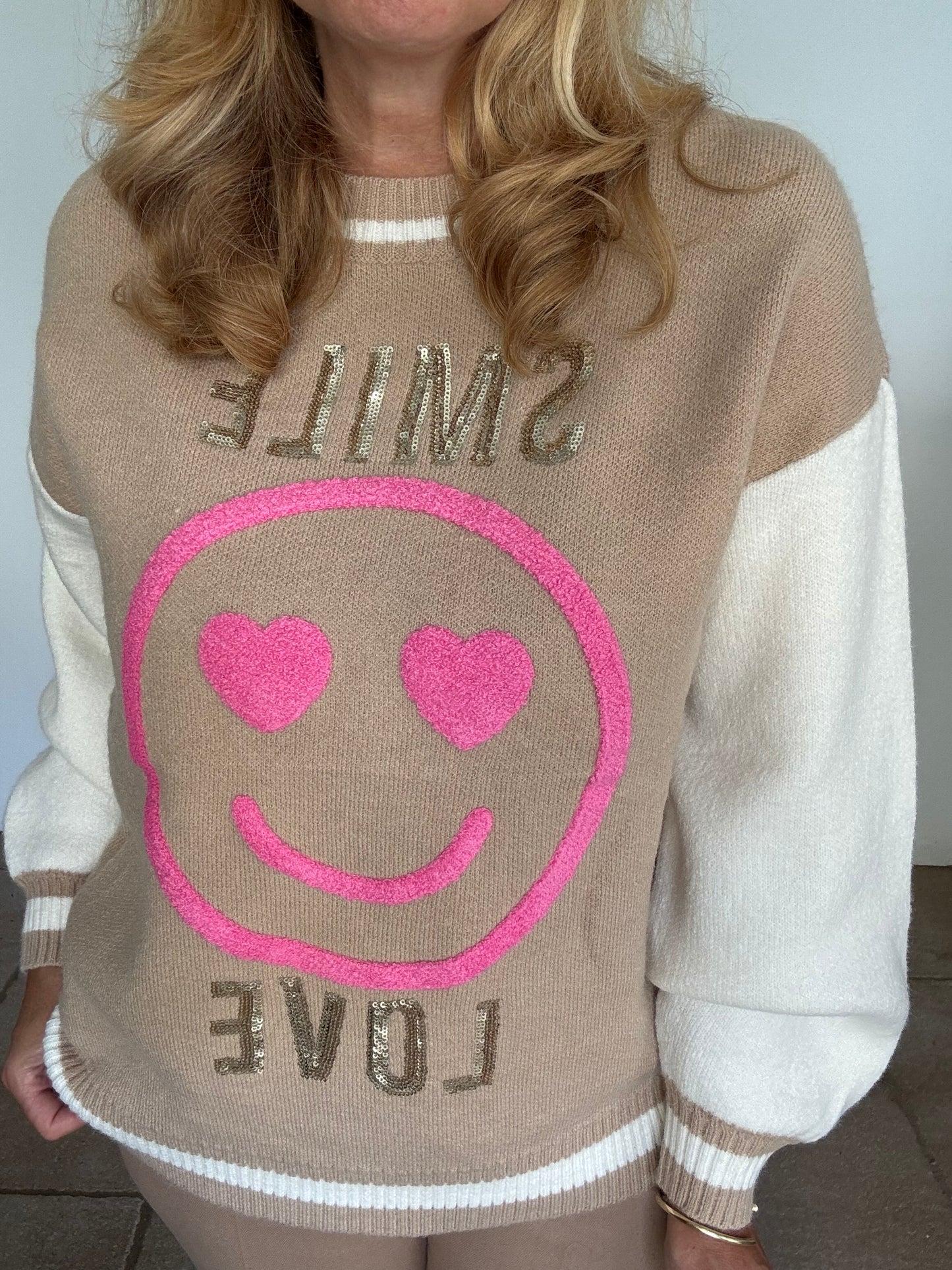 Pulli Smile in 2 verschiedenen Farben