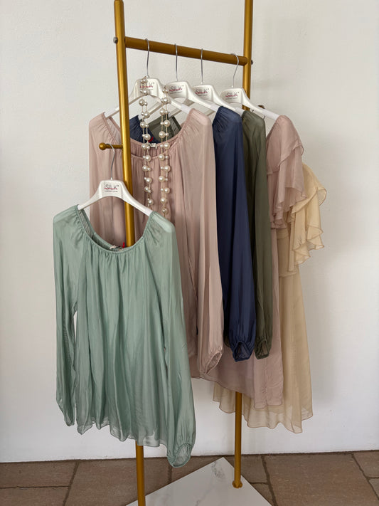 Seidenbluse
