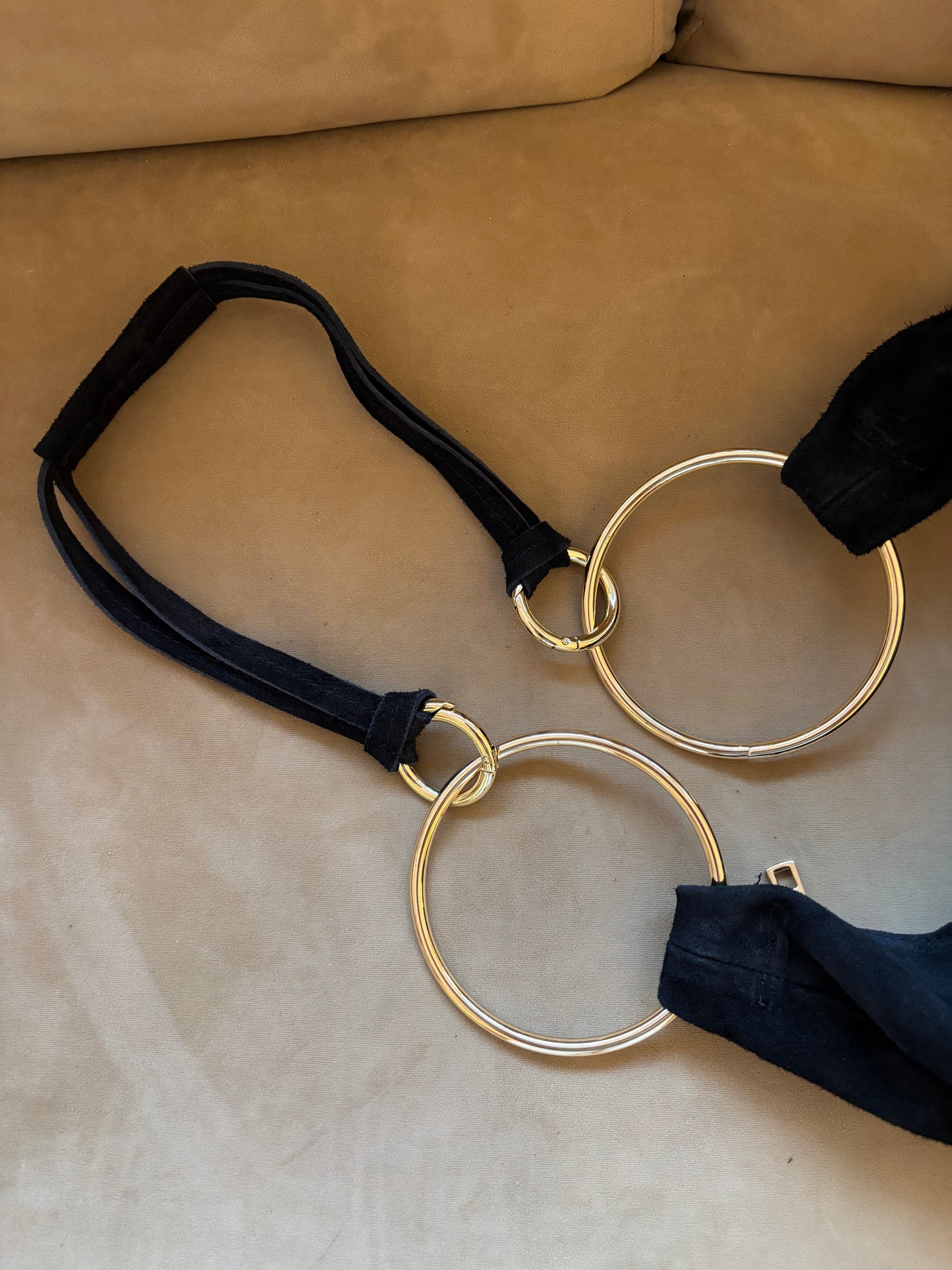 Wildledertasche in verschiedenen Farben
