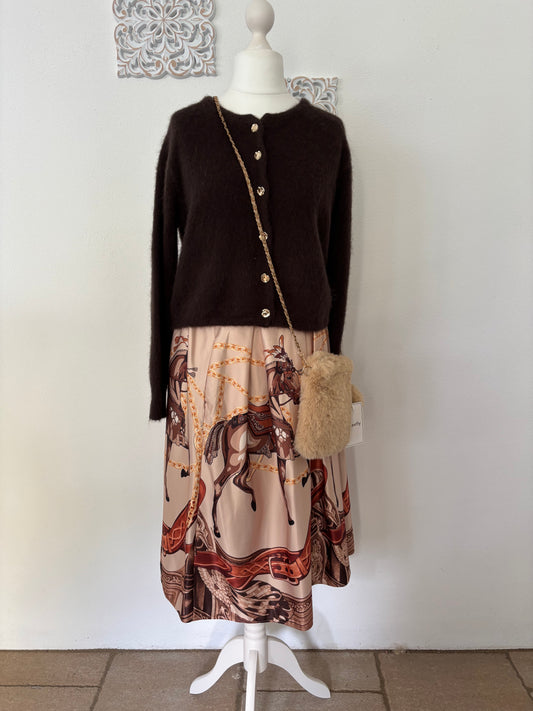 Statementrock mit exklusivem Druck