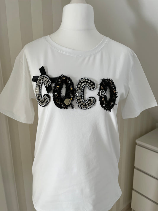 T-Shirt Cocolini mit Schleife