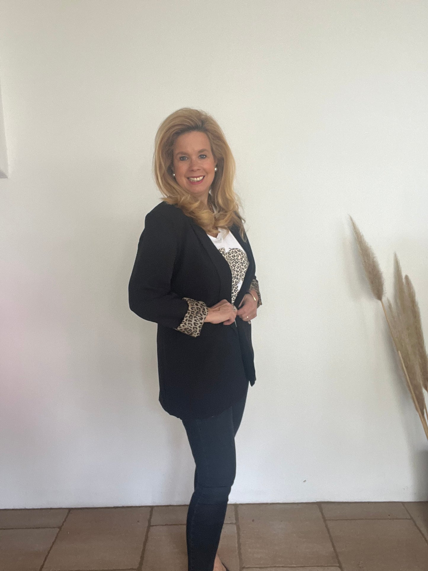 Blazer mit Leofutter