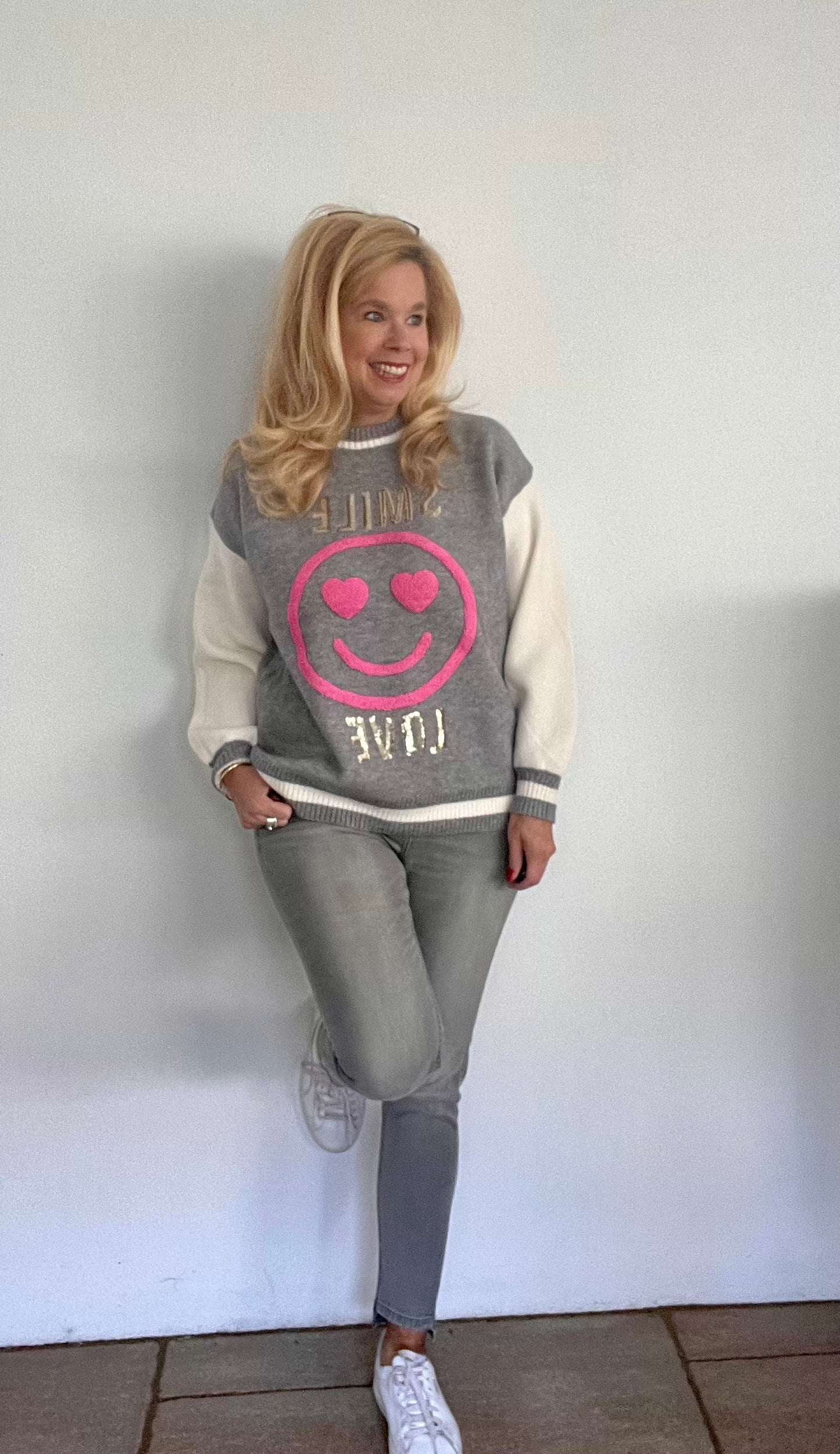 Pulli Smile in 2 verschiedenen Farben