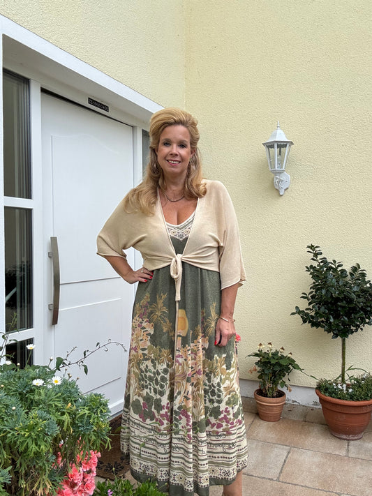 Kürzeres Strickjäckchen