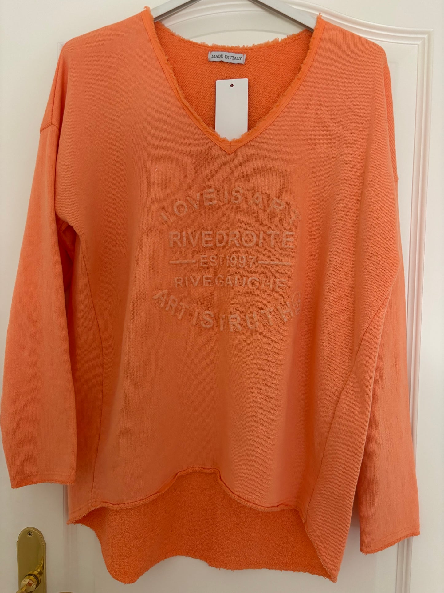 Shirt aus leichtem Sommersweat in zwei Farben