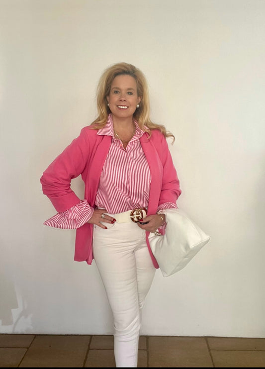 Longblazer Alma in pink