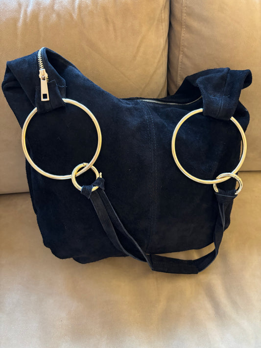 Wildledertasche in verschiedenen Farben