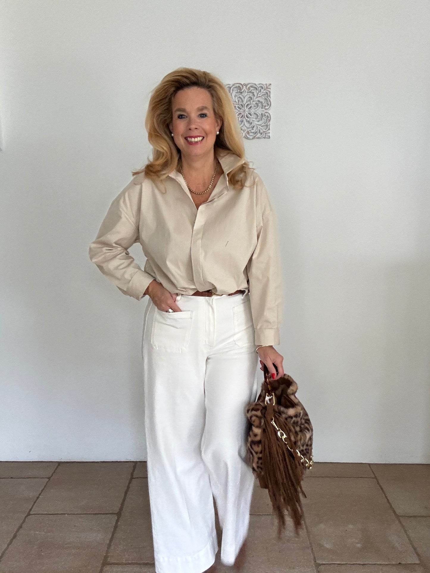 Klassische Hemdbluse