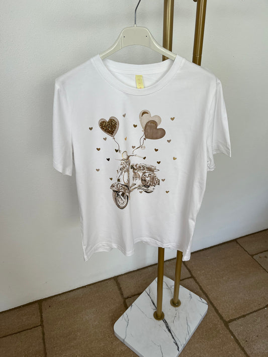 T-Shirt „My lovely little vespa“