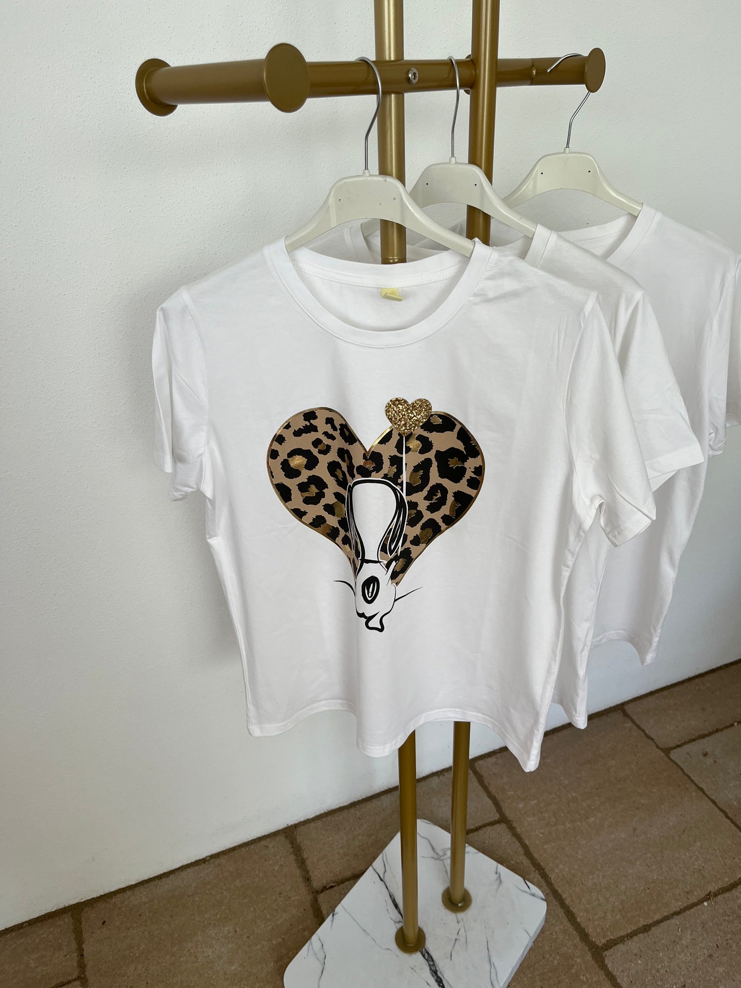 T-Shirt „Heart with dog“